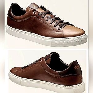 Good Man Brand Legend Sneaker Brown Vachetta Leather Made in Italy
